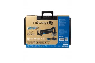 HÖGERT Akku-Säbelsägensatz, 18V, bürstenlos, Akku, Ladegerät, Zubehör.