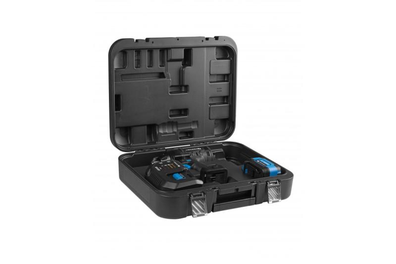 HÖGERT Akku-Schlagschrauberset, bürstenlos, 1000 Nm, 18V mit Akku, Ladegerät