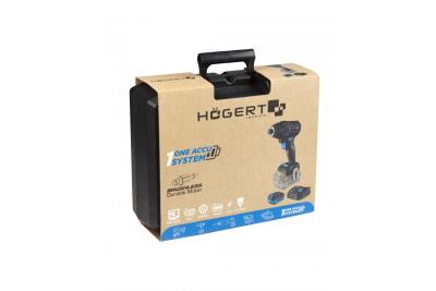 HÖGERT Brushless Akku-Bügeleisen 18V, Set mit Akku, Ladegerät und Zubehör