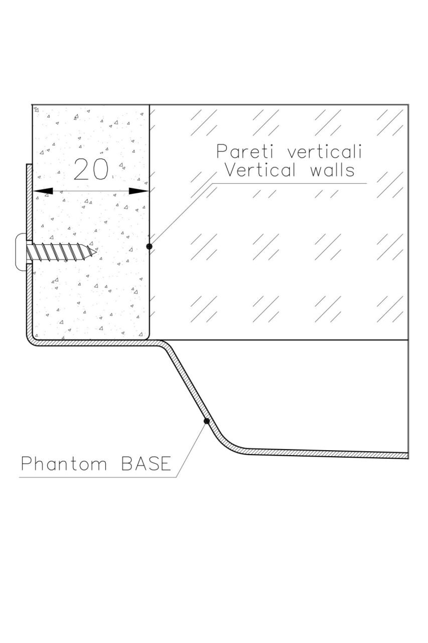 Foster Phantom Base Edelstahl Bodenplatte Arbeitsplatte Spülbecken 71x40cm für den Einbau in Keramik, Naturstein und Solidsurface Dicke 20mm 1208970694