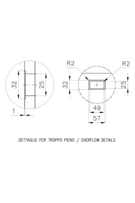 Foster Phantom Base Edelstahl Bodenplatte Arbeitsplatte Spülbecken 40x40cm für den Einbau in Keramik, Naturstein und Solid Surface, Dicke 20mm 1208970718.