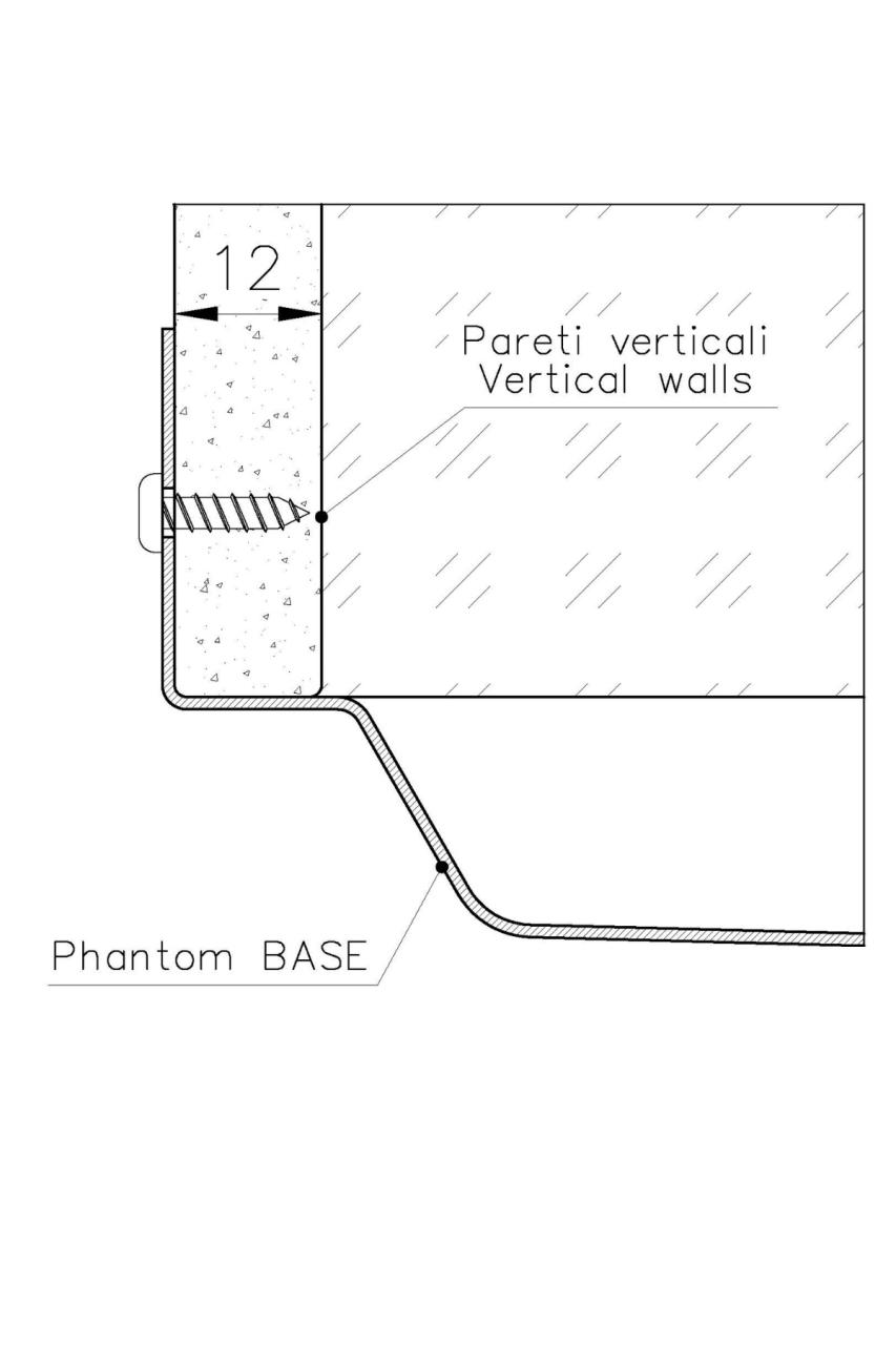 Foster Phantom Base Edelstahl-Unterbau-Spülbecken 50x40 cm für den Einbau in Keramik, Naturstein und Solidsurface mit einer Dicke von 12 mm 1208970720