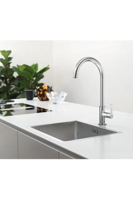 Franke Maris Slim J Küchenarmatur Schwenkbarer Runder Auslauf Chrom 115.0728.384