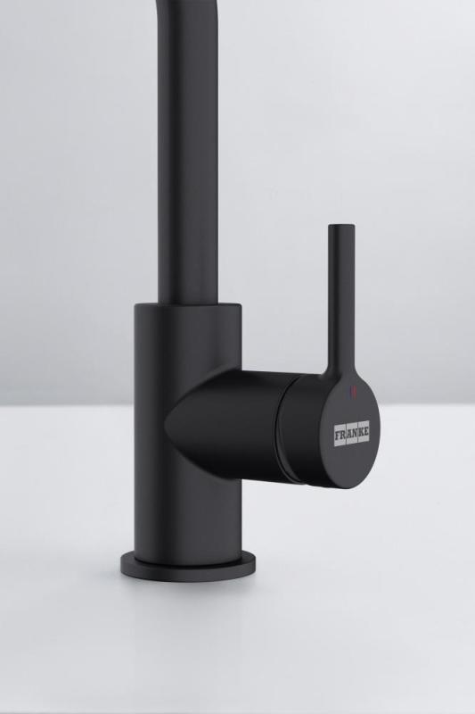 Franke Lina L Küchenarmatur Drehbarer Auslauf Stone Grey 115.0728.480