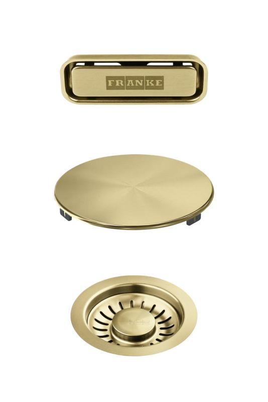 Franke Maris Farbset Ablaufgarnitur Gold 1208970845