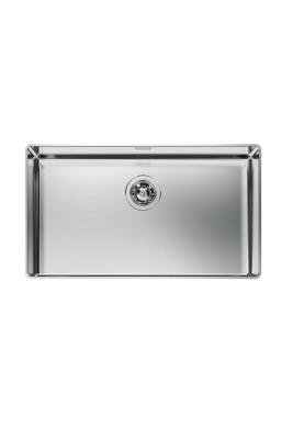 Foster Phantom Slimline Edelstahl Spüle 71x40cm Unterbau für keramische Arbeitsplatten 1208971121