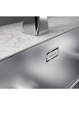 Foster Phantom Slimline Edelstahl Spüle 71x40cm Unterbau für keramische Arbeitsplatten 1208971121