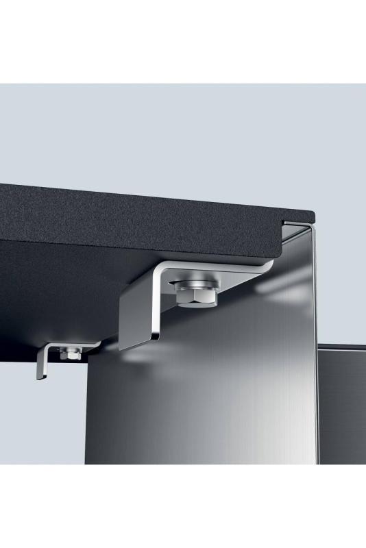 Foster Phantom Slimline Edelstahl Spüle 50x40cm Unterbau für keramische Arbeitsplatten 1208971122