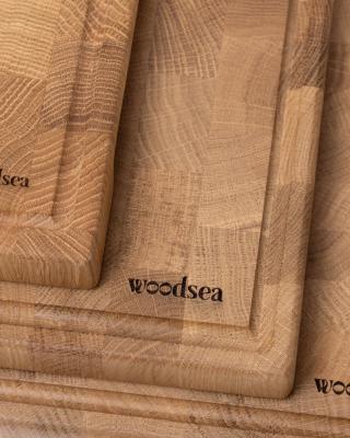 Woodsea Woodstone Eiche S - Eichenholz Schneidebrett 30x20cm 1208971356