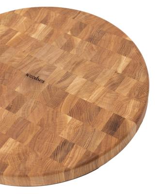 Woodsea Woodstone Eiche rund - Eichenholz runde Schneidebrett Ø42cm 1208971525