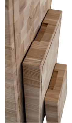 Woodsea Woodstone Ash S - Essen Holz Schneidebrett Quadratisch 20x20cm 1208971526