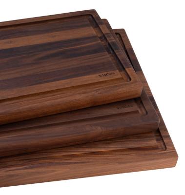 Woodsea Butcher Groove S - Walnussholz Schneidebrett mit Saftnut 45x30 cm 1208971534