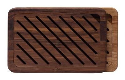 Woodsea Brot Walnuss - Holz Brotbrett Walnuss 45x30cm 1208971537