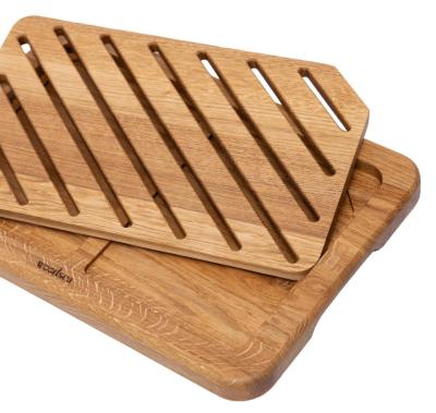 Woodsea Brotbrett Eiche - Eichenholz Brotbrett Eiche 45x30cm 1208971538