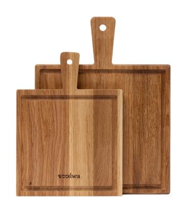 Woodsea Dunes Oak M - Eichenholz Dunes Schneidebrett 34x26cm 1208971546