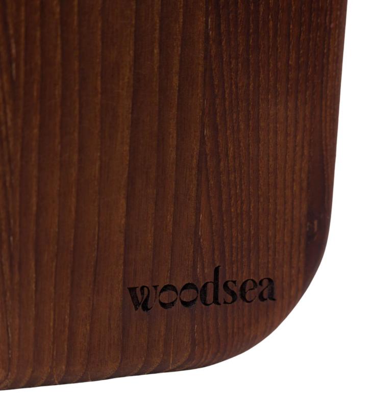 Woodsea Waterless L - Thermoessenholz feuchtigkeitsbeständiges Schneidebrett 46x33 cm 1208971567