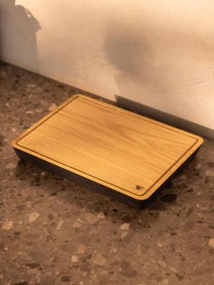 Woodsea Steak- Eichenholz Steak Schneide- und Servierbrett 270 × 195 mm 1208971568