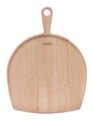 Woodsea Kiefer Natur - Ahornholz Pizzabrett 47x35 cm 1208971581