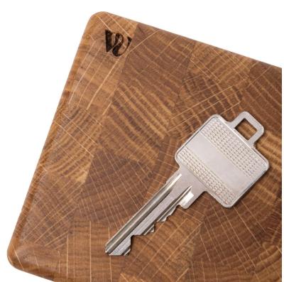 Woodsea End Grain Oak - Eichenholz Schlüsselhalter 9x9 cm 1208971600