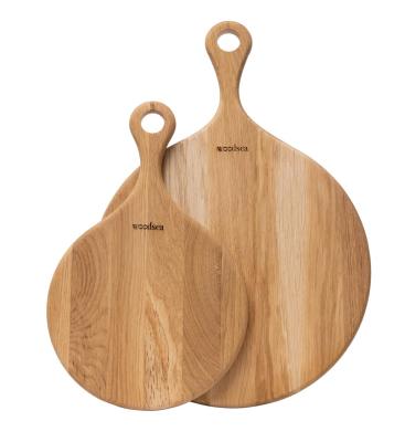 Woodsea Native M - Eichenholz Pizzabrett Rund Ø35x2 cm 1208971612