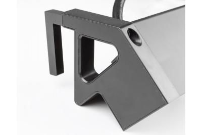 Möbelsteckdose BASCO, 3xSCHUKO, USB A+C, Kabel 1,5 m, schwarz
