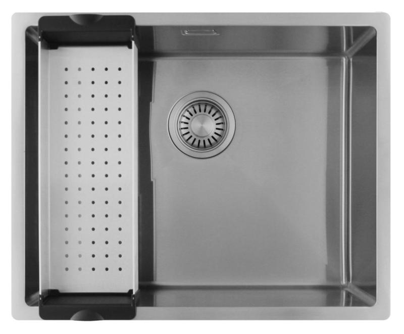 Pure.Sink Luxion Edelstahlspüle 50 x 40 cm Unterbau, flächenbündiger Einbau und Aufsatz  PLX5040-02