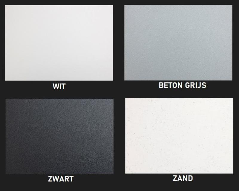 Ausmann Faser schwarzes Spülbecken 50x40cm Unterbau, Aufbau und flacher Einbau mit automatischem schwarzem Stopfen 1208971856