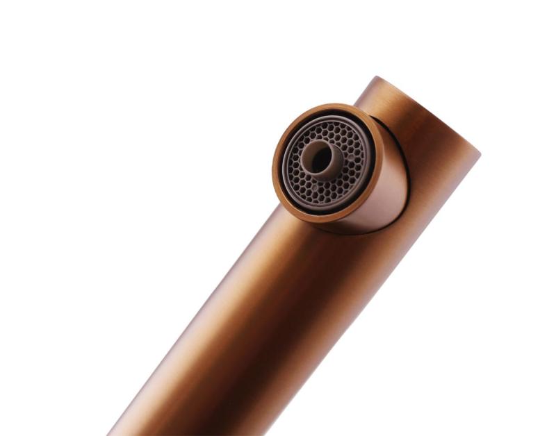 Pure.Sink Elite Steel Clear-S PVD Gun Metal 3-Wege Küchenarmatur mit Ausziehbarem Auslauf und Gefiltertem Wasser PS8120-61