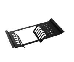 Massimo Accessoire Plate Tray Schwarz Matt 366 x 176 x 63 mm