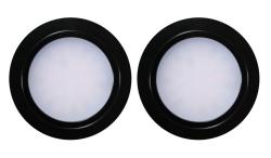 Indux Luma Kleine Einbauküche LED-Spot-Set 2 Spots mit LED-Treiber Schwarz 1208972323