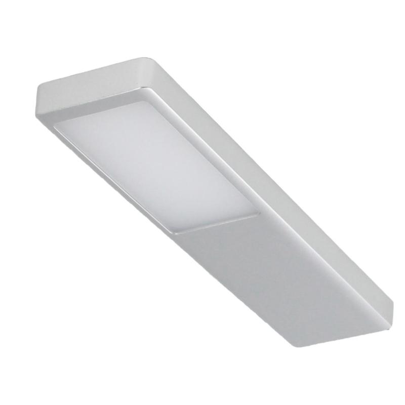 Indux Nivo Küchenaufsatz LED-Spot 3 W mit Zentralschalter Alu-Optik 1208972333
