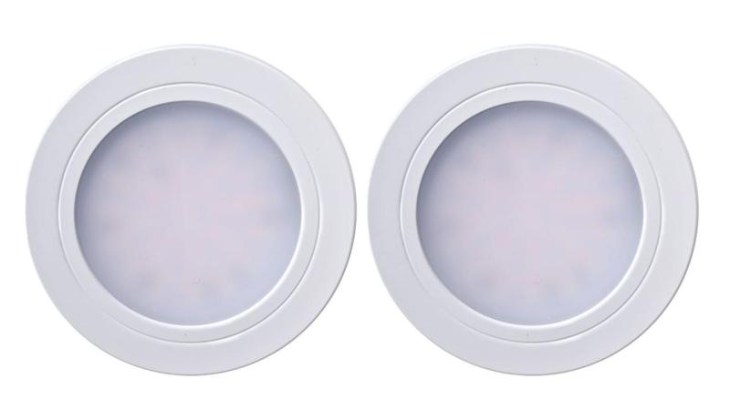 Indux Luma Kleine Einbauküche LED-Spot-Set 2 Spots mit LED-Treiber Weiß 1208972375