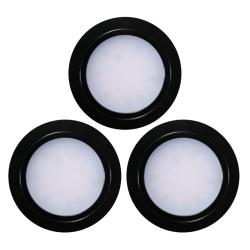 Indux Luma Einbauküche Multi Tone LED Set 3 Spots Schwarz 1208972405