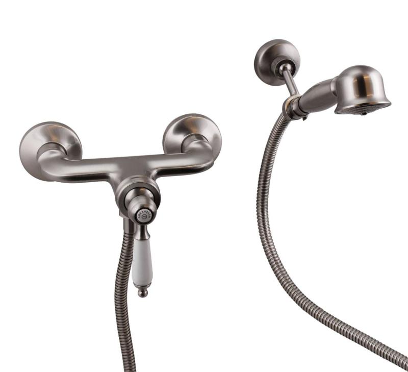 Aquanello Heritage Manor Klassische Duscharmatur aus Edelstahl NB-2001-HM