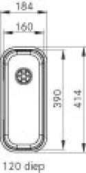 Franke Küchenspüle Largo LAX 110.16D Unterbau 1120157550