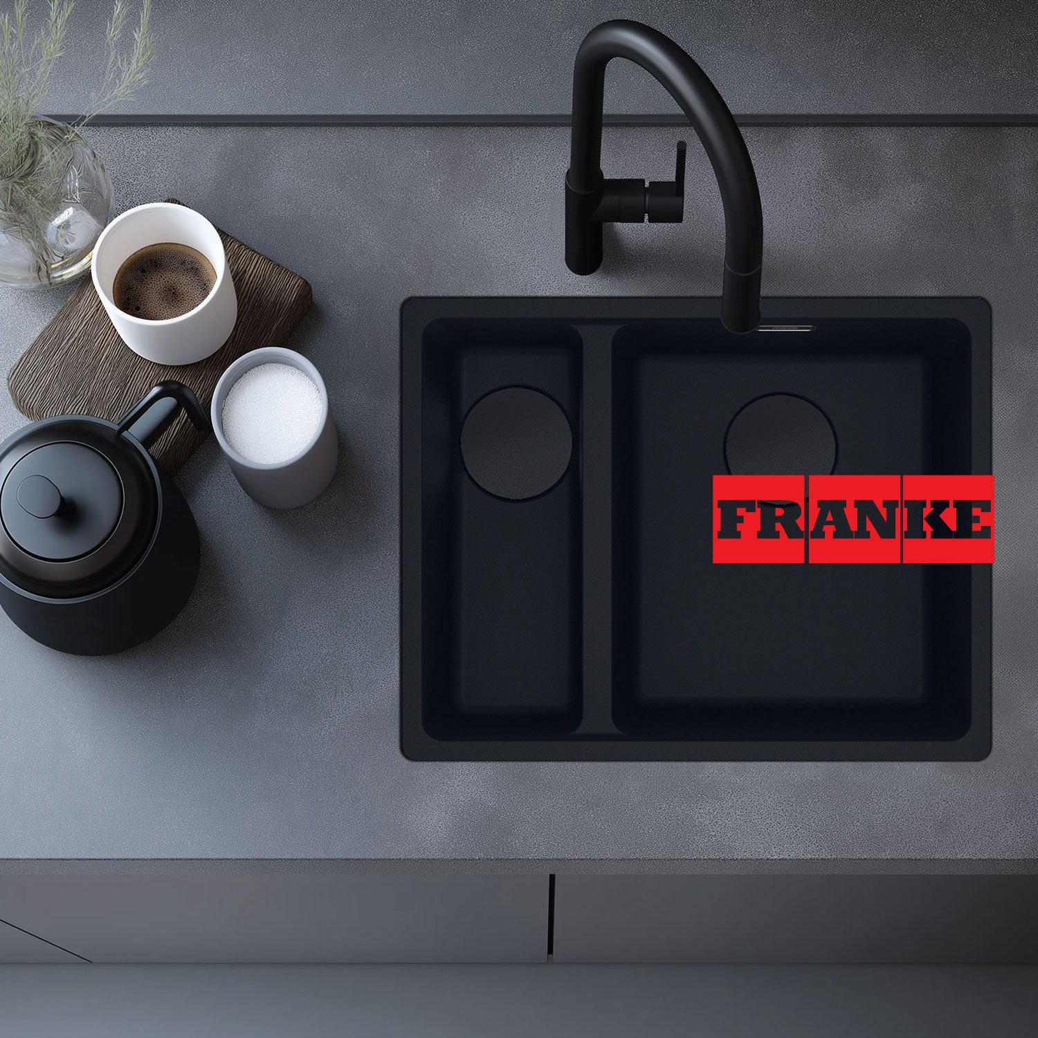 Die perfekte Küchenspüle wählen: Frankes Premium-Materialien