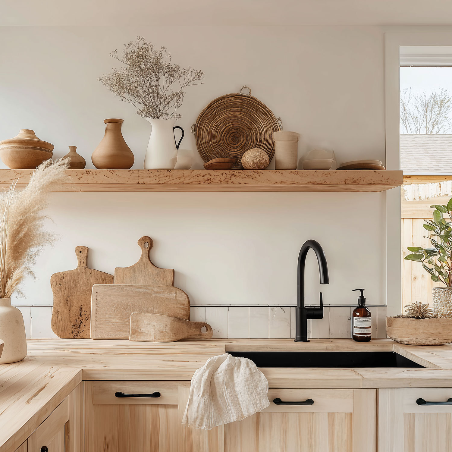 Holz in der Küche: Charakter, Wärme und Stil in einem Detail