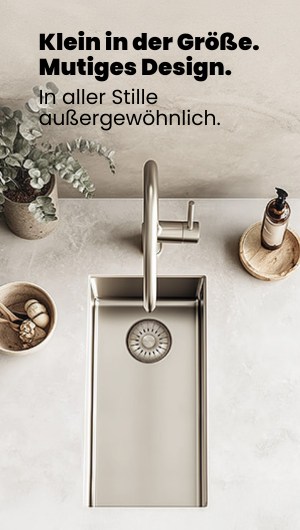 Pure.Sink vereint Stil, Funktionalität und Innovation.